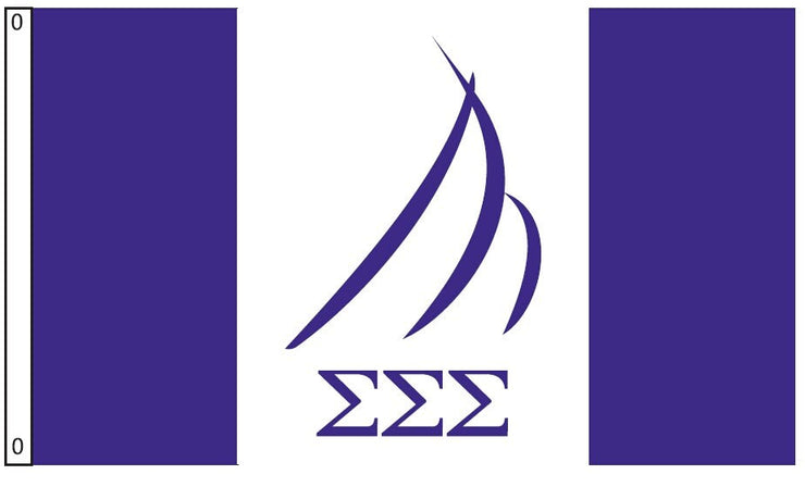 Sigma Sigma Sigma Flag - 3&