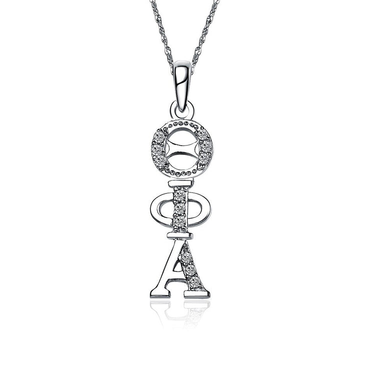 Theta Phi Alpha Necklace - Sterling Silver (TPA-P001)