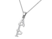 Alpha Gamma Rho Lavalier with 18" Silver Chain