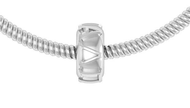 Alpha Delta Pi Bead - Sterling Silver (P006)