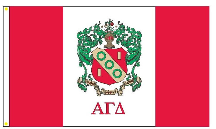 Alpha Gamma Delta Flag -  3&