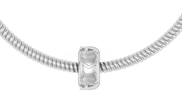 Alpha Sigma Alpha Bead - Sterling Silver (P005)