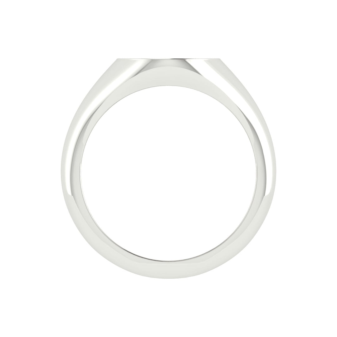 Delta Sigma Theta Sterling Silver Classic Oval Ring (R006)