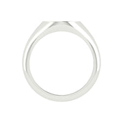 Delta Sigma Theta Sterling Silver Classic Oval Ring (R006)