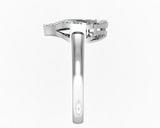 Delta Delta Delta Heart Ring Design- (R003)