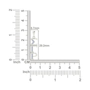 Sigma Gamma Rho Classic Necklace - Sterling Silver (SGR-P001)