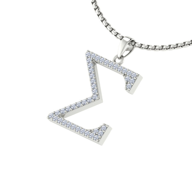 Sigma Gamma Rho Sigma Necklace - Sterling Silver- (SGR-P004)