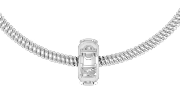 Phi Mu Bead - Sterling Silver (PM-005)
