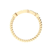 Sigma Gamma Rho Ring - Sterling Silver with Yellow Gold Plating (R003)