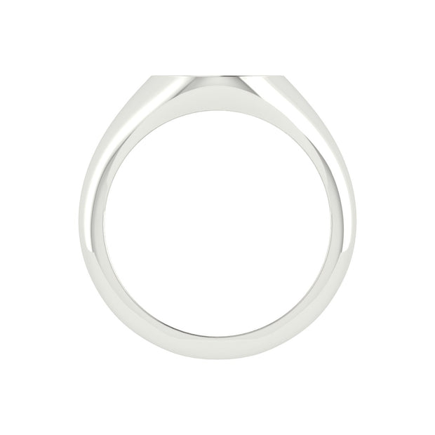 Sigma Gamma Rho Sterling Silver Classic Oval Ring (R006)