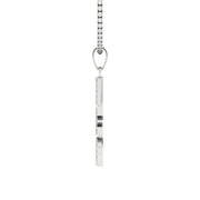Delta Sigma Theta Sterling Silver Classic Pendant (P007)