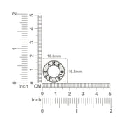 Alpha Kappa Alpha Eternity Love Sterling Silver Pendant (P005）