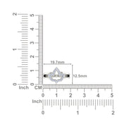 Ivy Leaf Design Sterling Silver ring (R003)