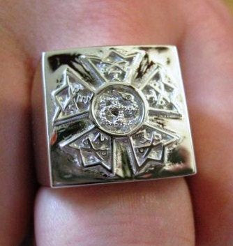 SN-R001 Sigma Nu Ring - Sterling Silver (R001)