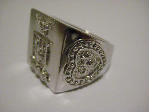 Sigma Phi Epsilon Crest Ring - Sterling Silver (R001)