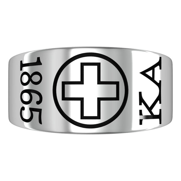 Kappa Alpha Ring - Sterling Silver (R002)
