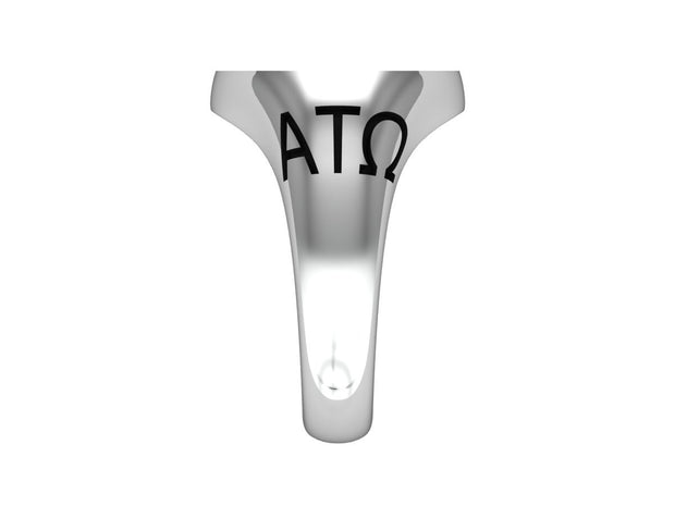 Alpha Tau Omega Ring -  Sterling Silver (R002)
