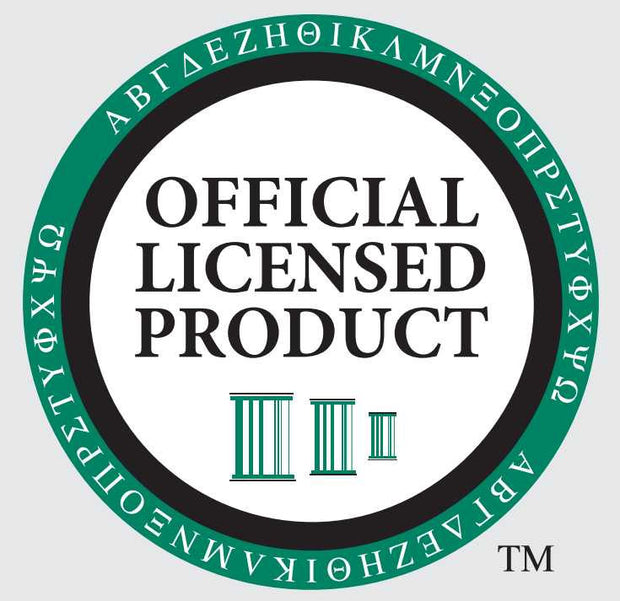 Delta Delta Delta Lavalier - Triangle Design, Sterling Silver (M017)