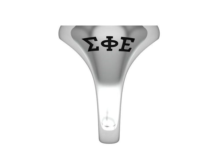 Sigma Phi Epsilon Ring, Sterling Silver (R001)