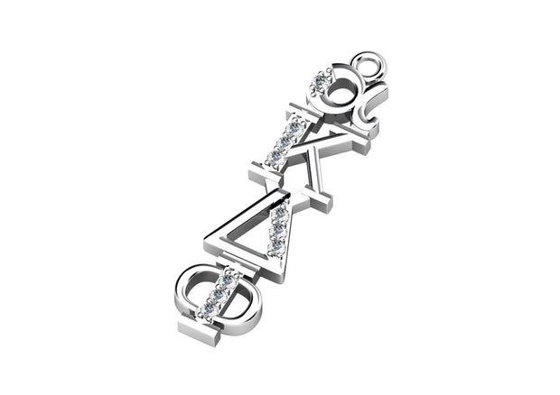 Alpha Kappa Delta Phi Lavalier - Sterling Silver  (P001)
