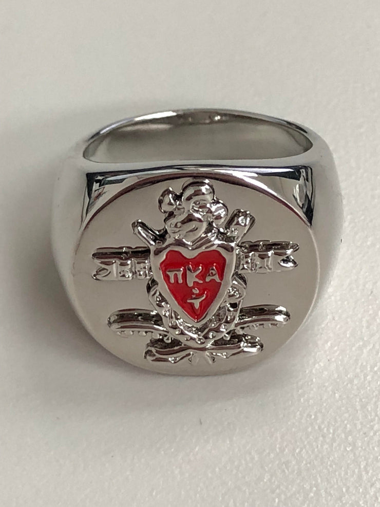 Pi Kappa Alpha Ring -  Sterling Silver (R001)