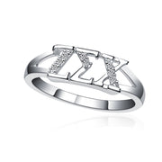 Zeta Sigma Chi Ring - Sterling Silver (ZSC-R001)