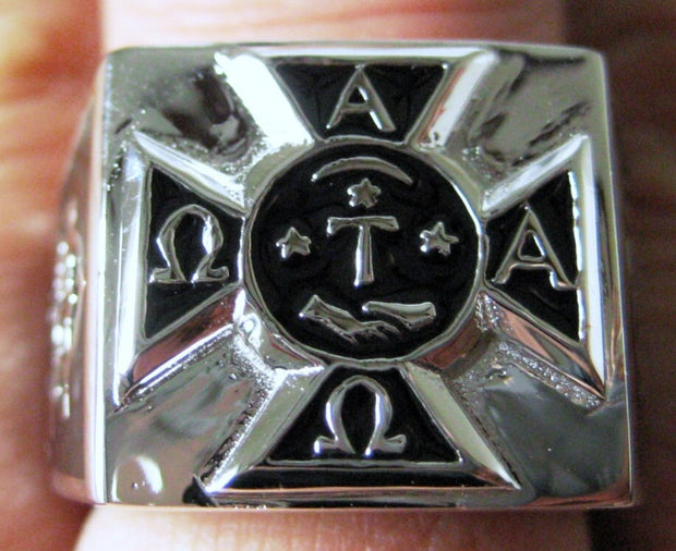Alpha Tau Omega Ring - Sterling Silver (R001)