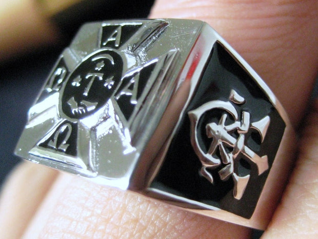 Alpha Tau Omega Ring - Sterling Silver (R001)