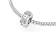 Pi Beta Phi Bead - Sterling Silver (PBP-P006)
