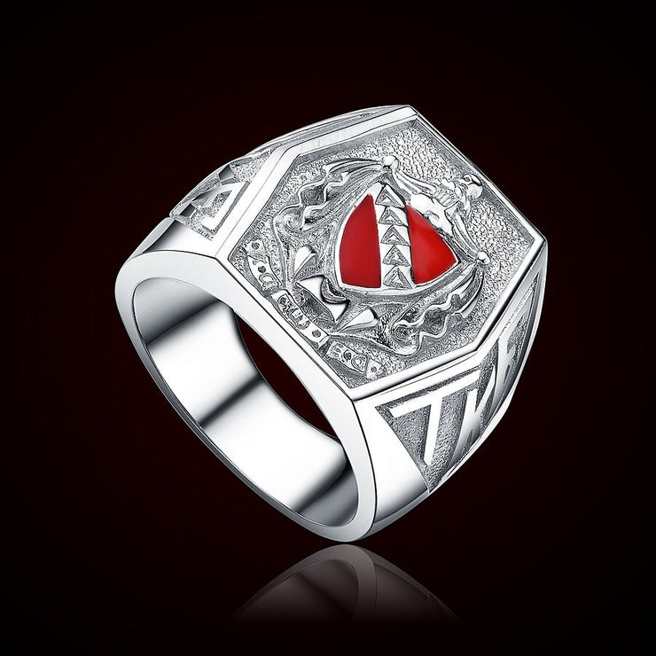Tau Kappa Epsilon Ring - Sterling Silver (R001)