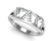 Sigma Alpha Omega Ring - Sterling Silver (SAO-R001)