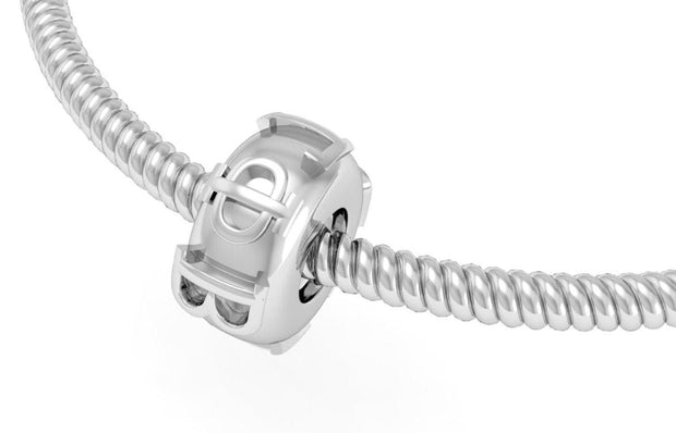 Gamma Phi Beta Bead - Sterling Silver (P005)