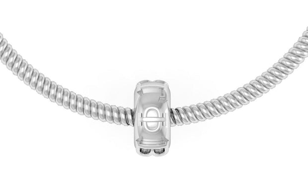 Gamma Phi Beta Bead - Sterling Silver (P005)