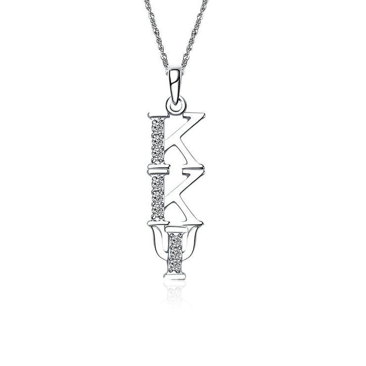 Kappa Kappa Psi Lavalier for Sweetheart - Sterling Silver; with 18" Silver Chain (KKP-P001)