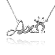 Alpha Chi Omega Necklace, Sterling Silver (ACO-P007)