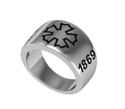 Sigma Nu Ring - Sterling Silver (R003)