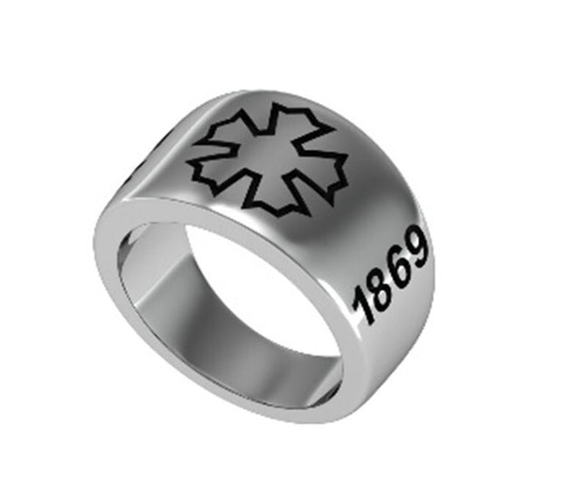 Sigma Nu Classic Ring - Sterling Silver (R003)
