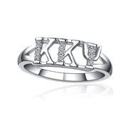 Kappa Kappa Psi Ring for Sweetheart, Sterling Silver (R001)