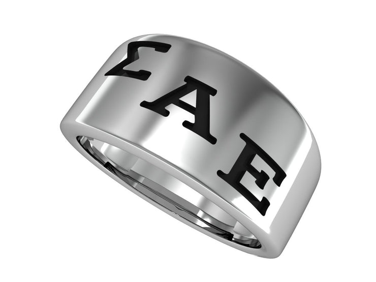 Sigma Alpha Epsilon Ring - Sterling Silver (R001)