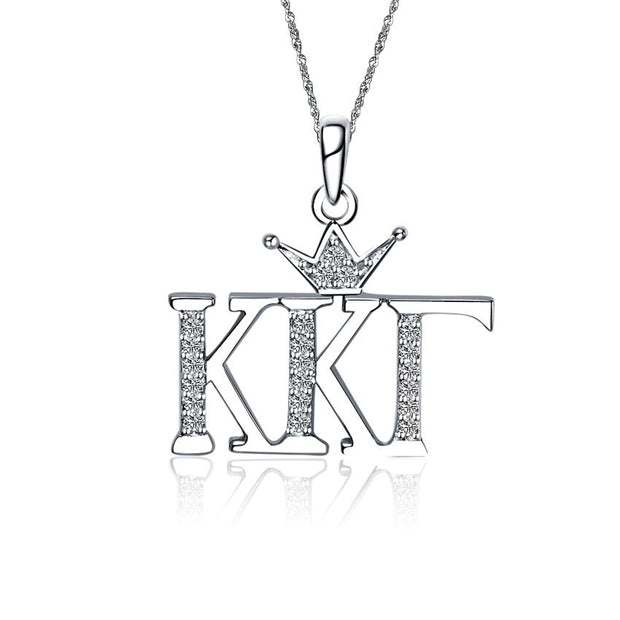 Kappa Kappa Gamma Lavalier - Sterling Silver (P003)