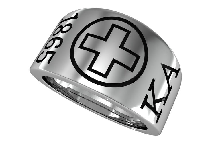 Kappa Alpha Ring - Sterling Silver (R002)