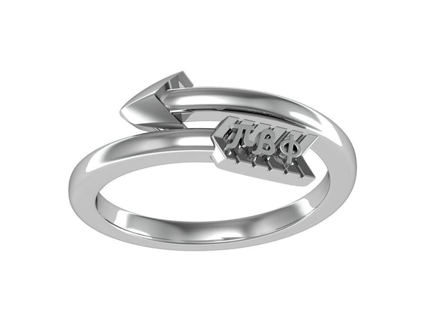Pi Beta Phi Arrow Ring - Sterling Silver (PBP-R003)