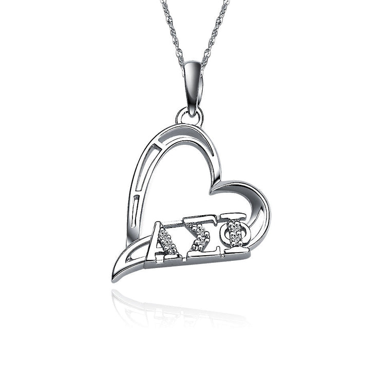 Alpha Sigma Phi Necklace with 18" Silver Chain (ASP-P003)